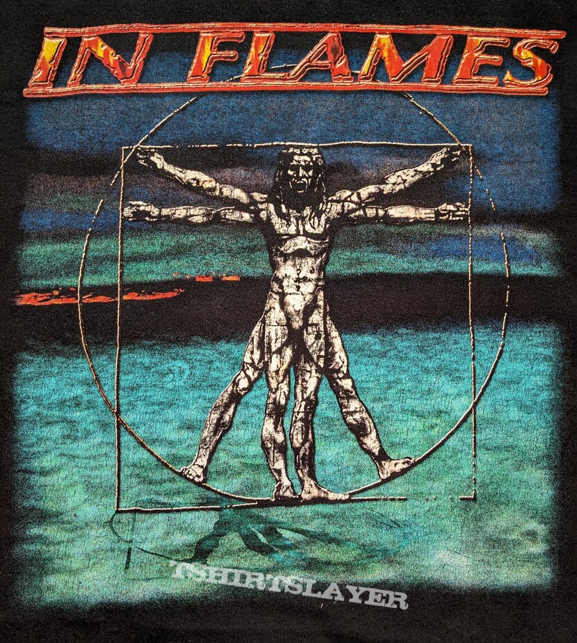 IN FLAMES Clayman World Tour LS 2000