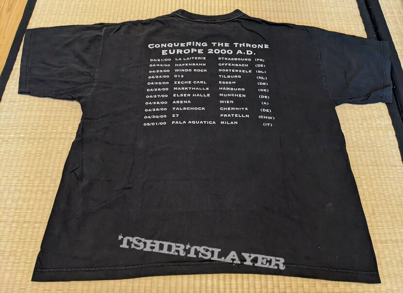 HATE ETERNAL Conquering the Throne Tour TS 2000 HATE ETERNAL Conquering the Throne Tour TS 2000