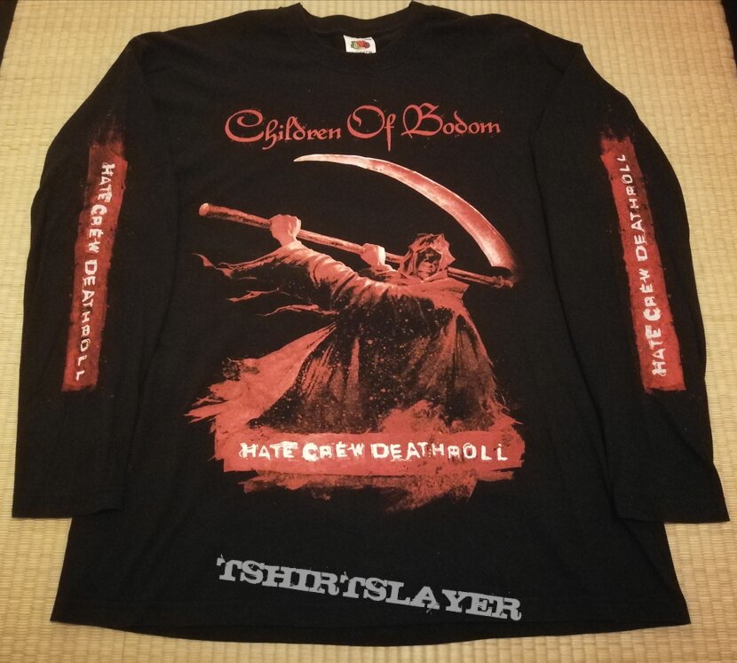 CHILDREN OF BODOM Hatecrew Deathroll Tour LS 2003