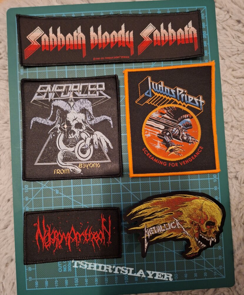 Black Sabbath Patch bunch