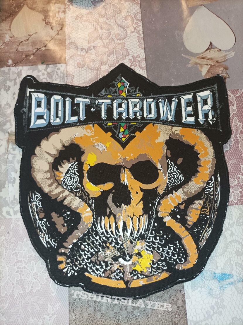 Bolt Thrower Backpatch 