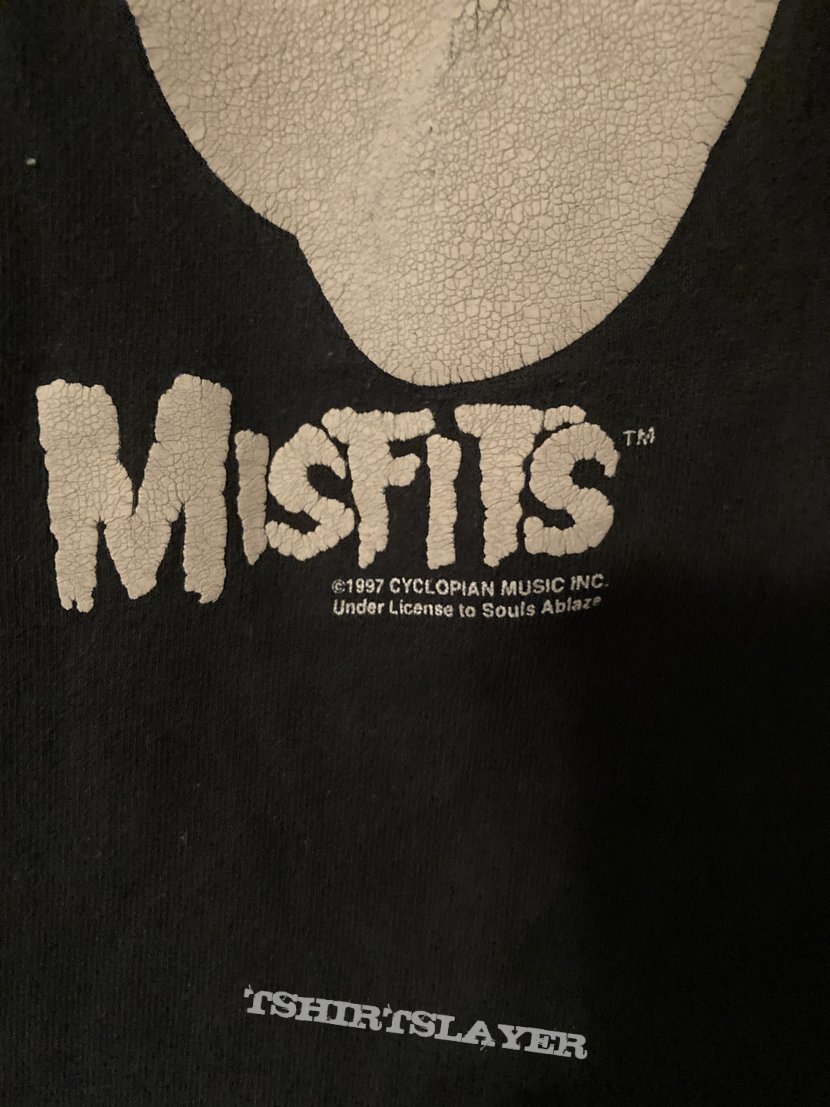 Misfits Glow in the dark skeleton 1997 post Glenn D