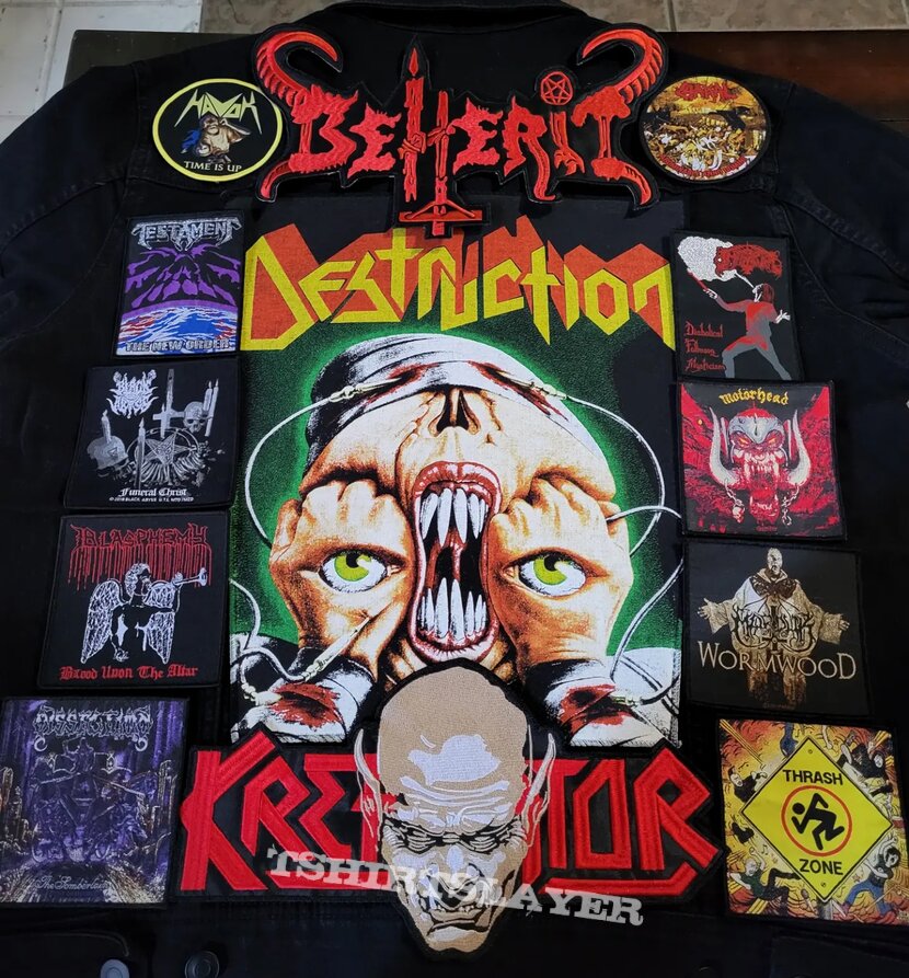 Destruction Layout for new vest