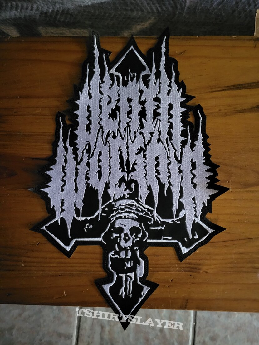 Death Worship Leather back patch