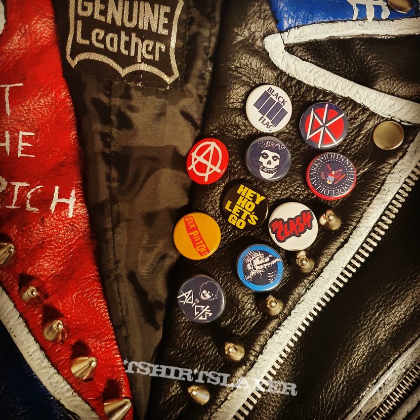 Misfits First hand painted punk jacket