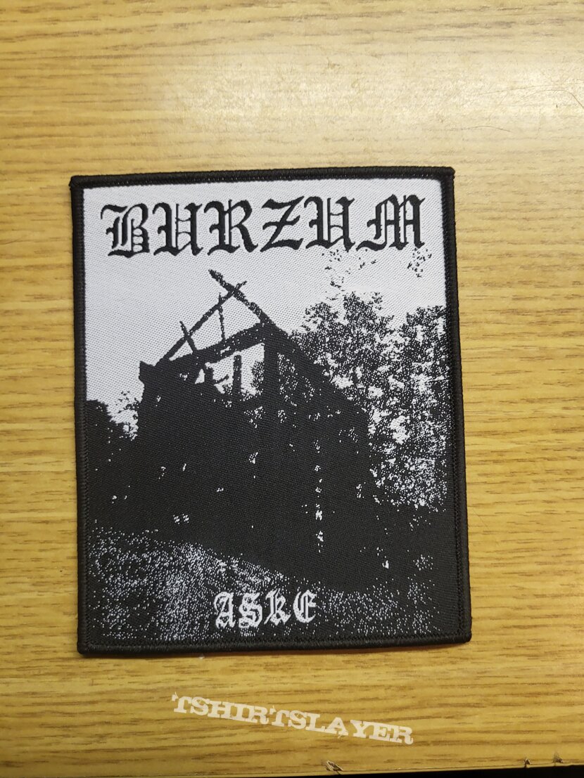 Burzum Aske woven patch