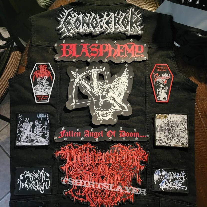 Blasphemy &quot;Crust&quot; black metal project layout