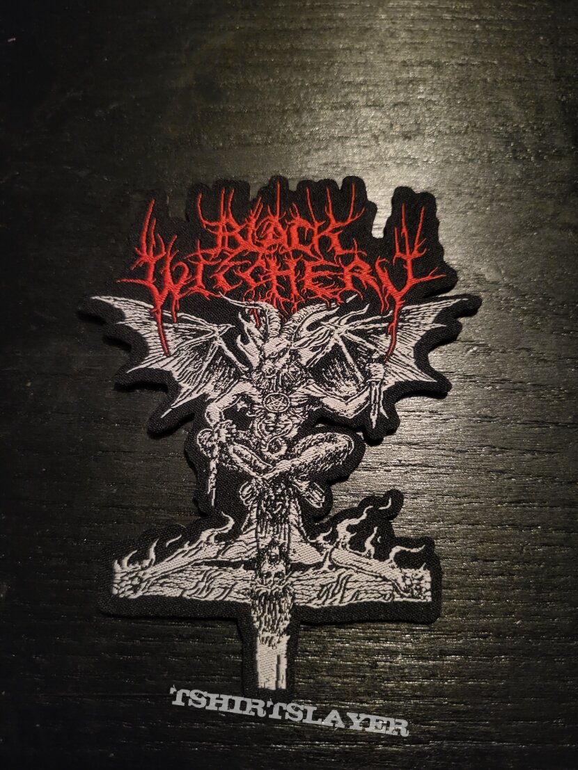 Black Witchery Lazer cut patch