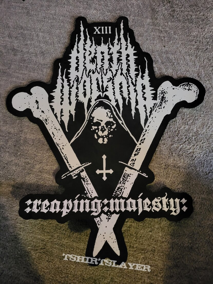 Death Worship Leather back patch