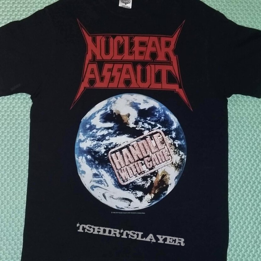 Nuclear Assault - Handle With Care T-shirt
