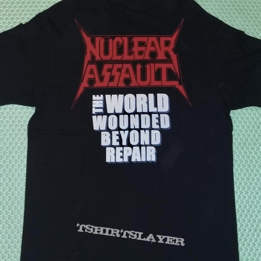 Nuclear Assault, Nuclear Assault - Handle With Care T-shirt TShirt