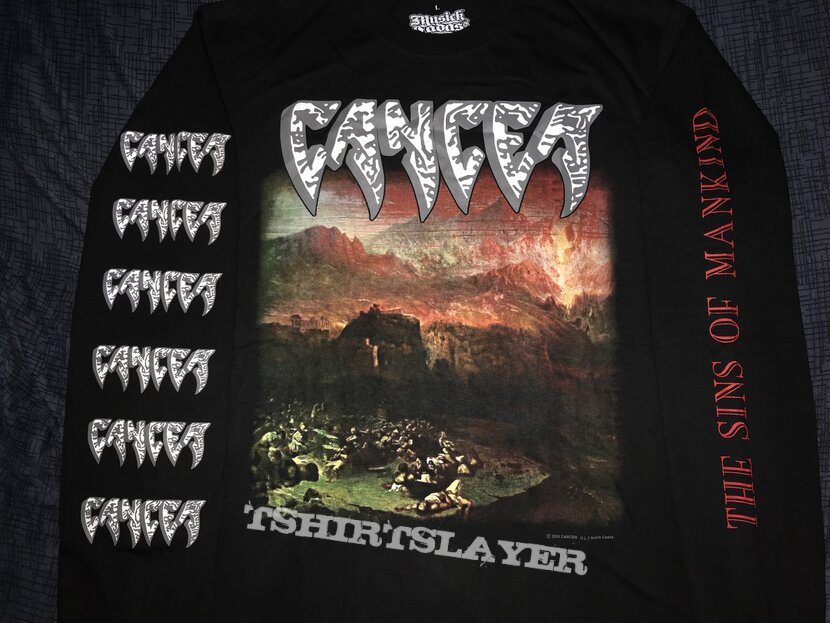 Cancer - The Sins of Mankind Longsleeve