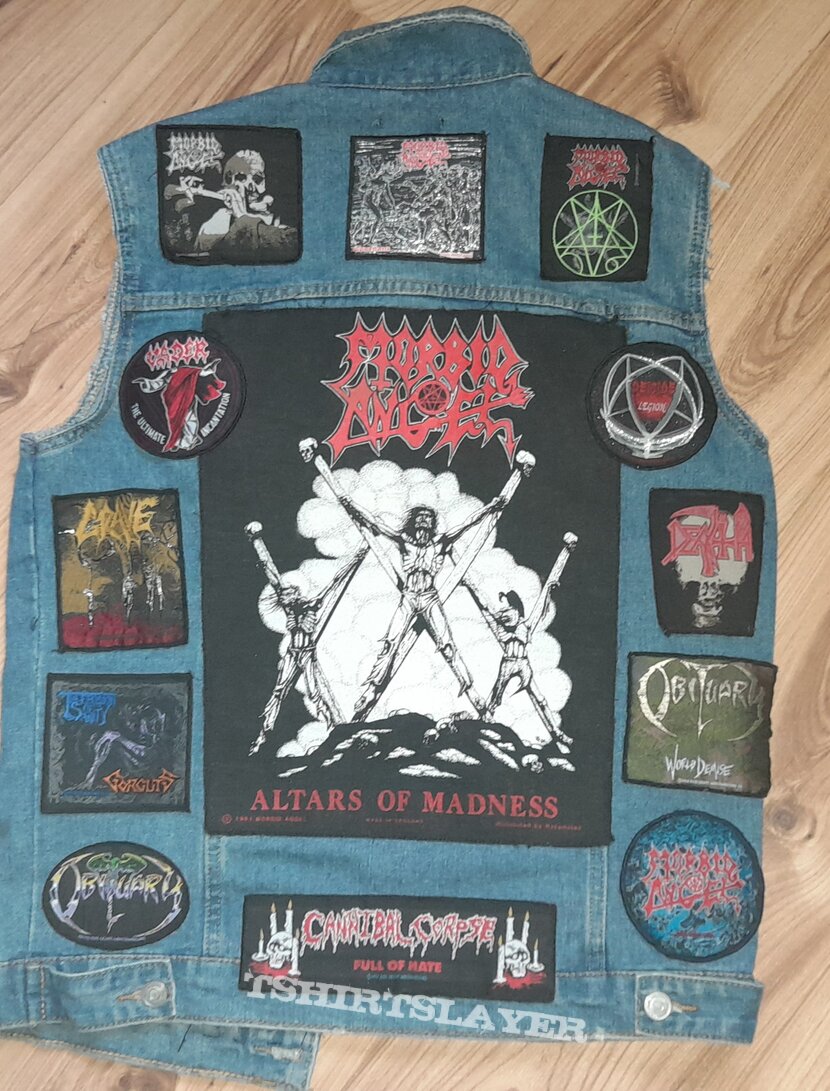 Morbid Angel Obituary Death Battle jacket