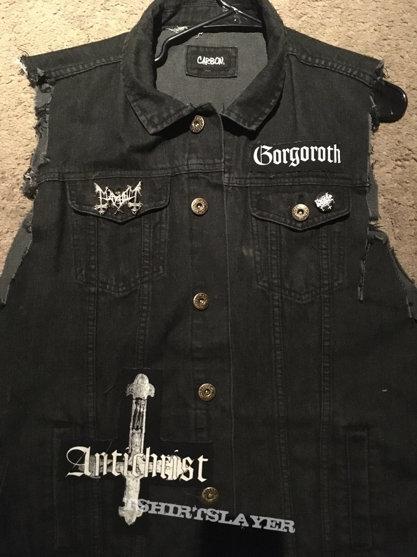 Satanic Warmaster 1st Black Metal Battlejacket W.I.P 