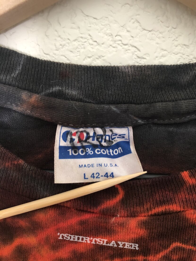 Iron Maiden Somewhere In Time Symmetria Tie Dye 1986 Deadstock