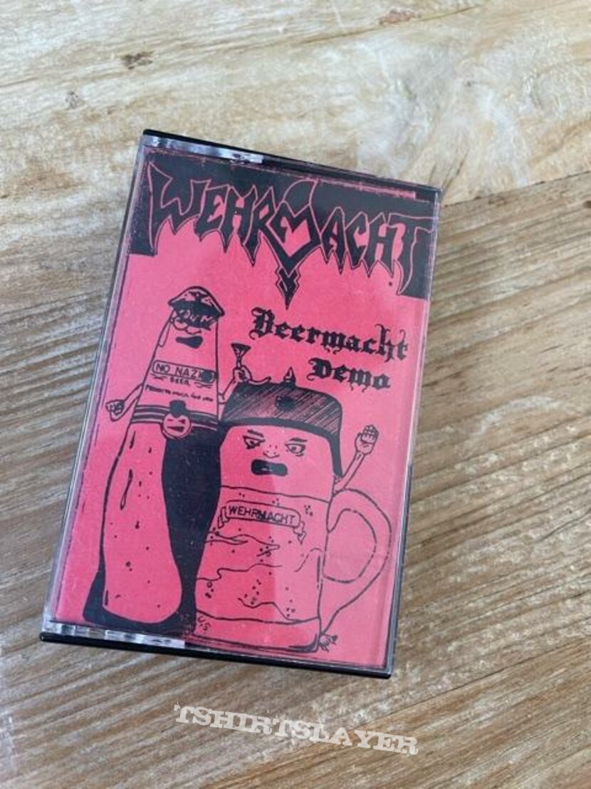 Wehrmacht Beermacht red cover demo tape