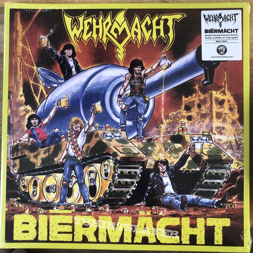 Wehrmacht Biermächt on beer vinyl