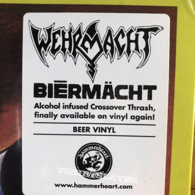 Wehrmacht Biermächt on beer vinyl