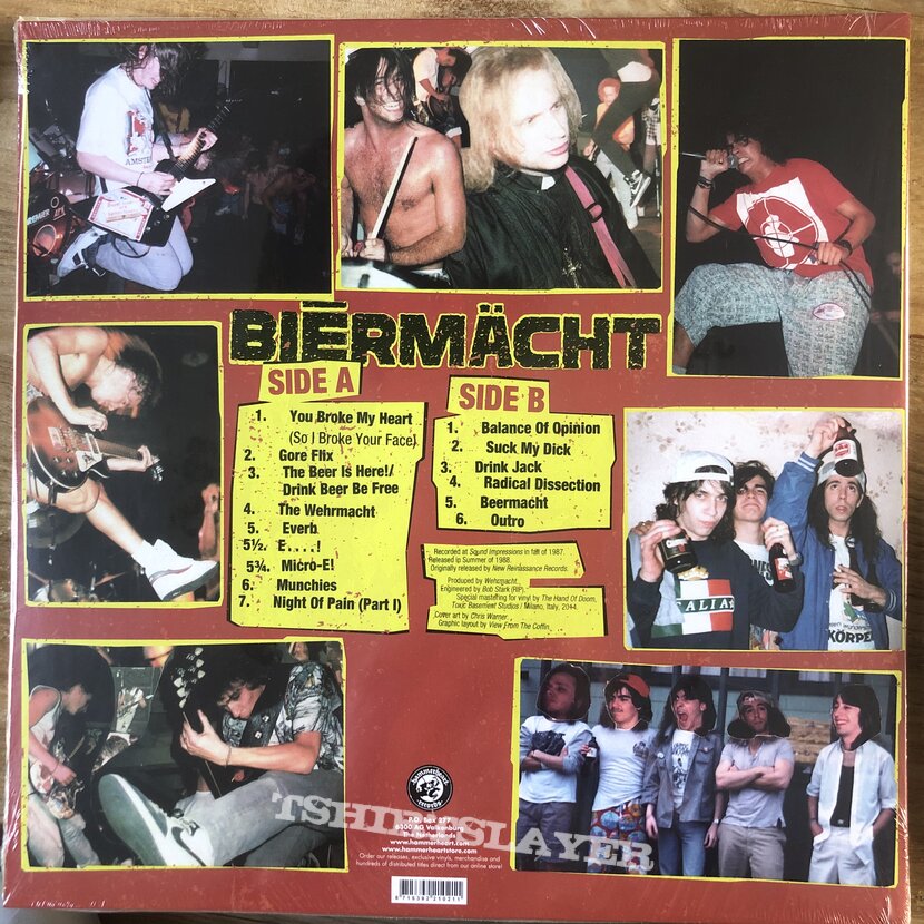 Wehrmacht Biermächt on beer vinyl