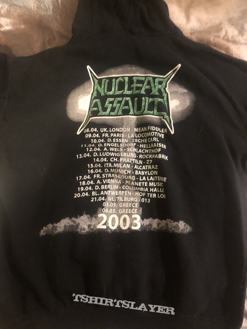 Nuclear Assault tour hoodie