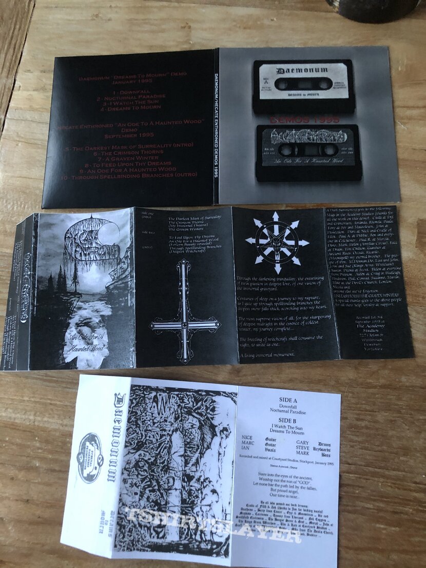 Hecate Enthroned and Daemonum demo’s cd