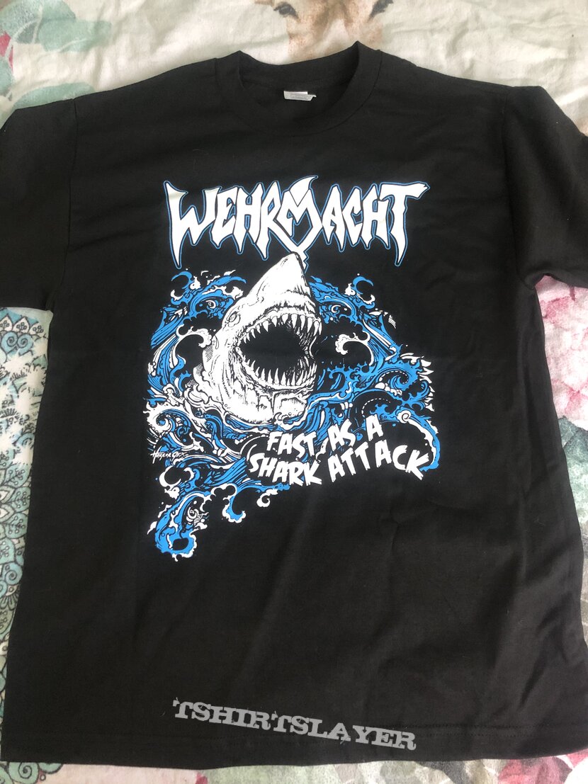 Wehrmacht Fast As A Shark Attack shirt 