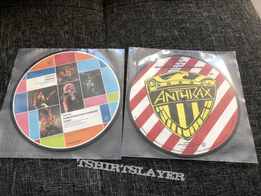 Anthrax 7” picture discs