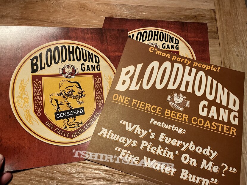 Bloodhound Gang cardboard promo posters | TShirtSlayer TShirt and  BattleJacket Gallery
