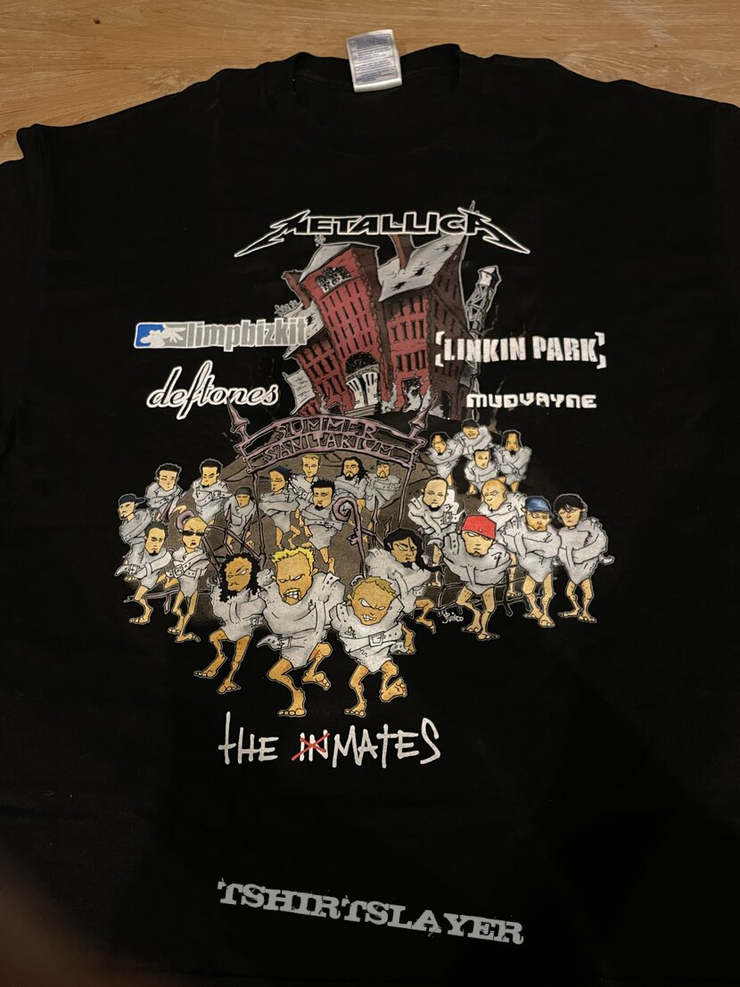 Metallica The inmates tour shirt 2003 USA Metallica The inmates tour shirt 2003 USA