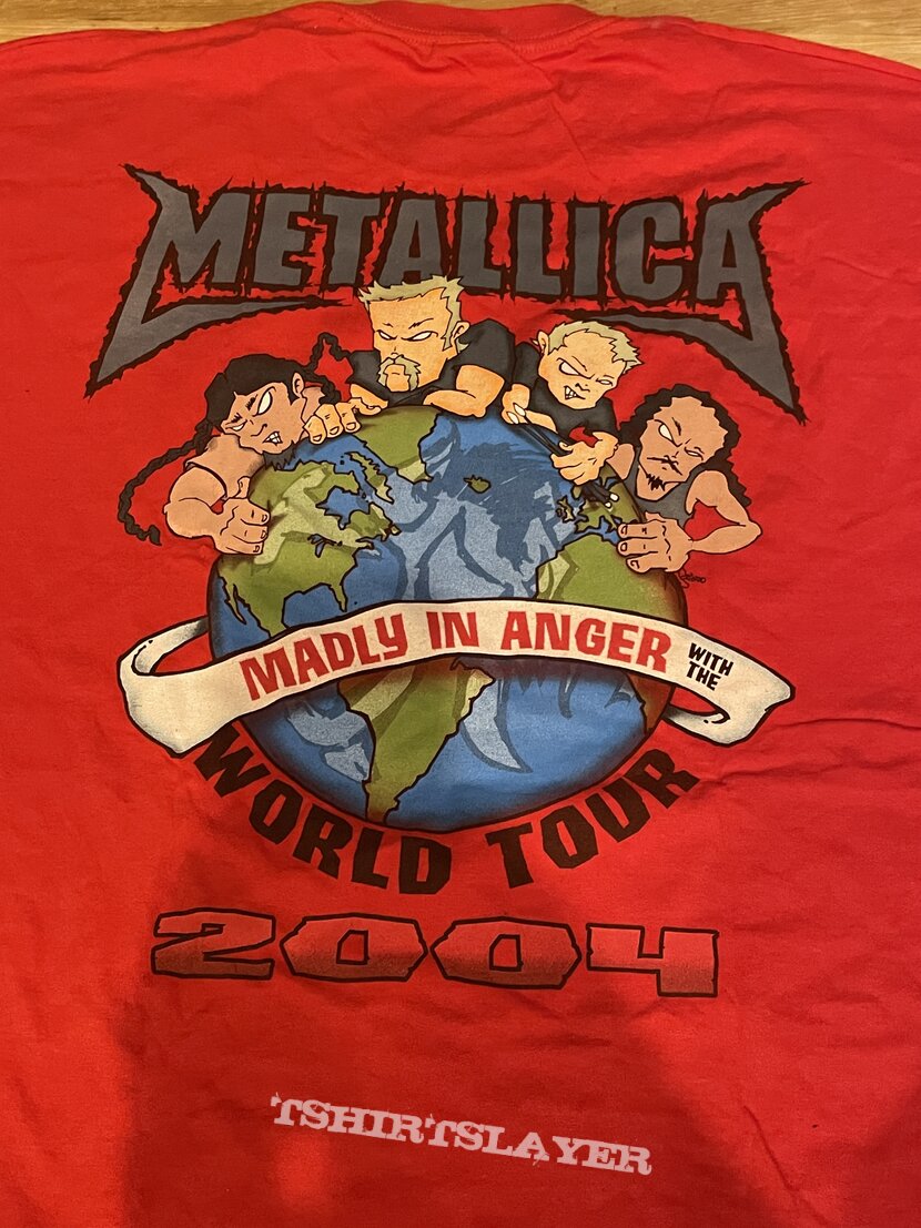 Vintage Metallica Madly in Anger With the World Tour With 