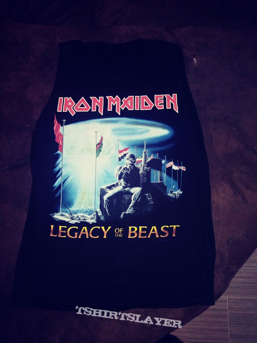 Iron maiden-legacy of the beast 2019 tour sleeveless shirt