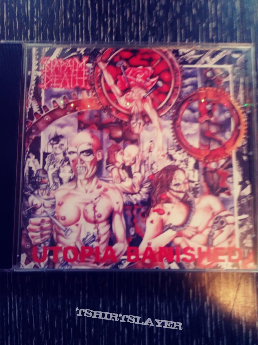 Napalm death- utopia banished cd