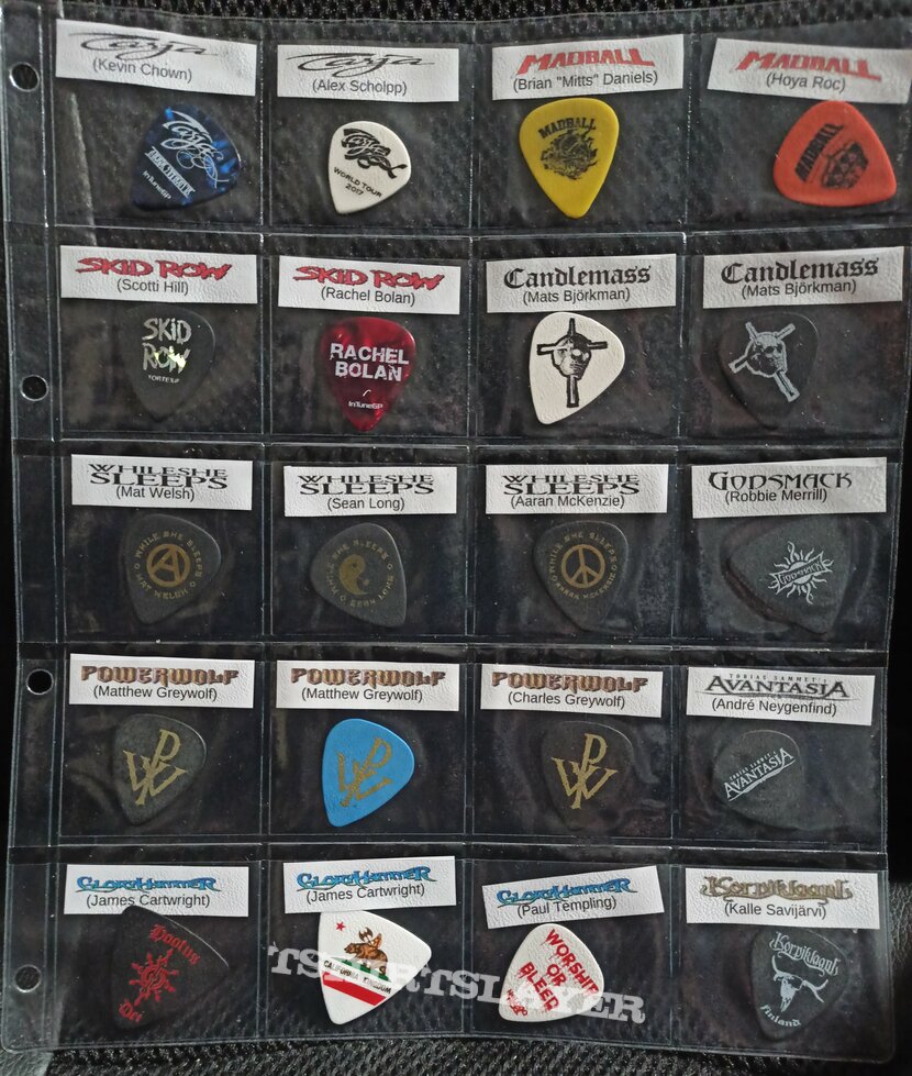 Tarja Guitar pick collection Vol-2 | TShirtSlayer TShirt and 