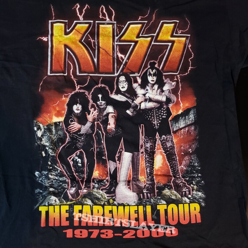 Kiss Farewell Tour 2000 Shirt 