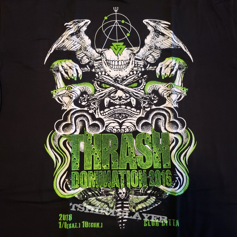 Dark Angel Japan Thrash Domination 2016 Shirt 