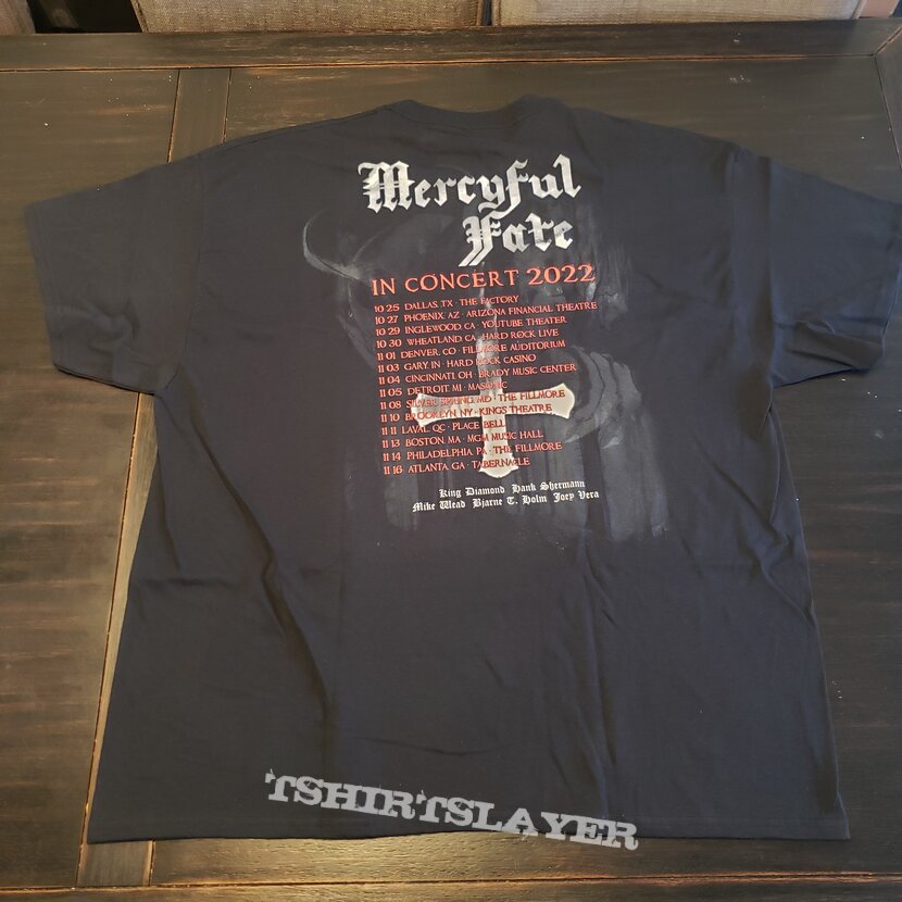 Mercyful Fate 2022 Tour Shirt