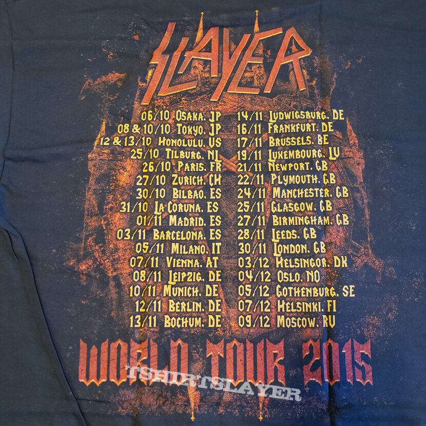 Slayer Repentless Tour Shirt