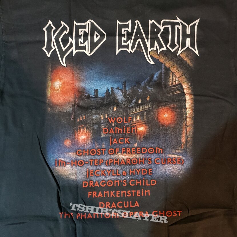 Iced Earth Horror Show Shirt. 