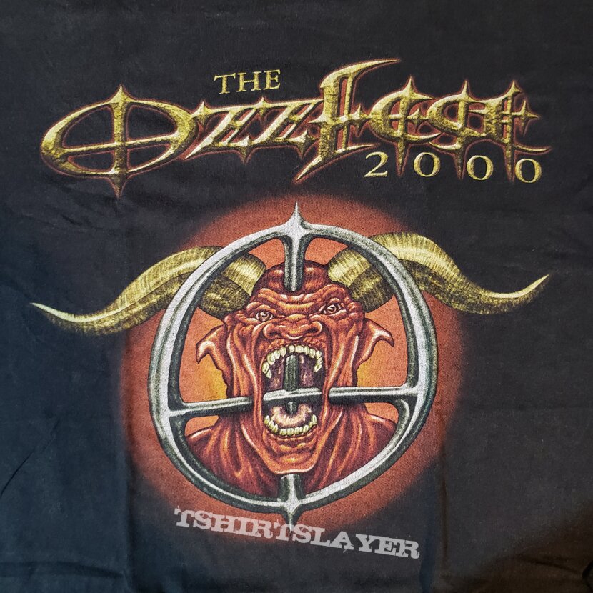 Ozzy Osbourne Ozzfest 2000 Shirt
