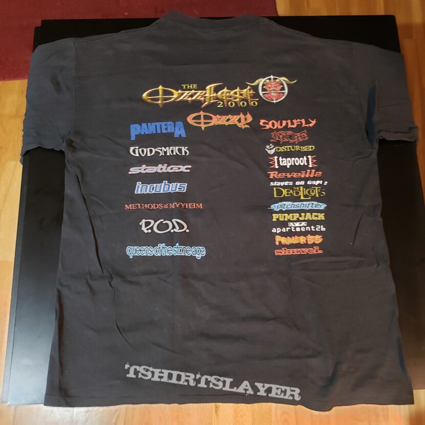 Ozzy Osbourne Ozzfest 2000 Shirt