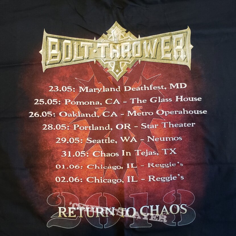 Bolt Thrower Shirt 