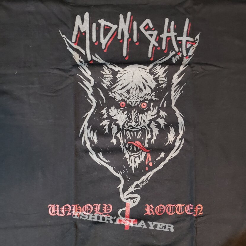 Midnight Unholy Rotten Tour Shirt 2017