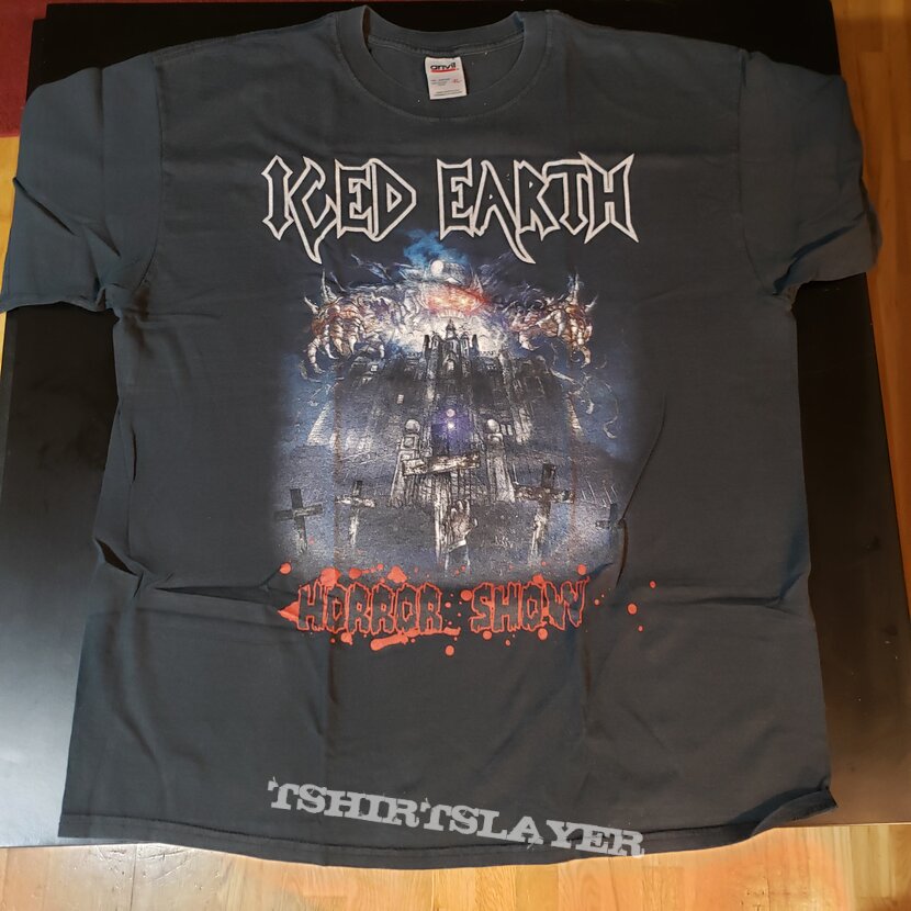 Iced Earth Horror Show Shirt. 