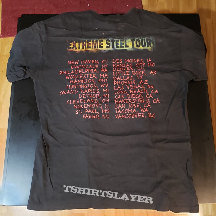 Pantera The Extreme Steel Tour Shirt 