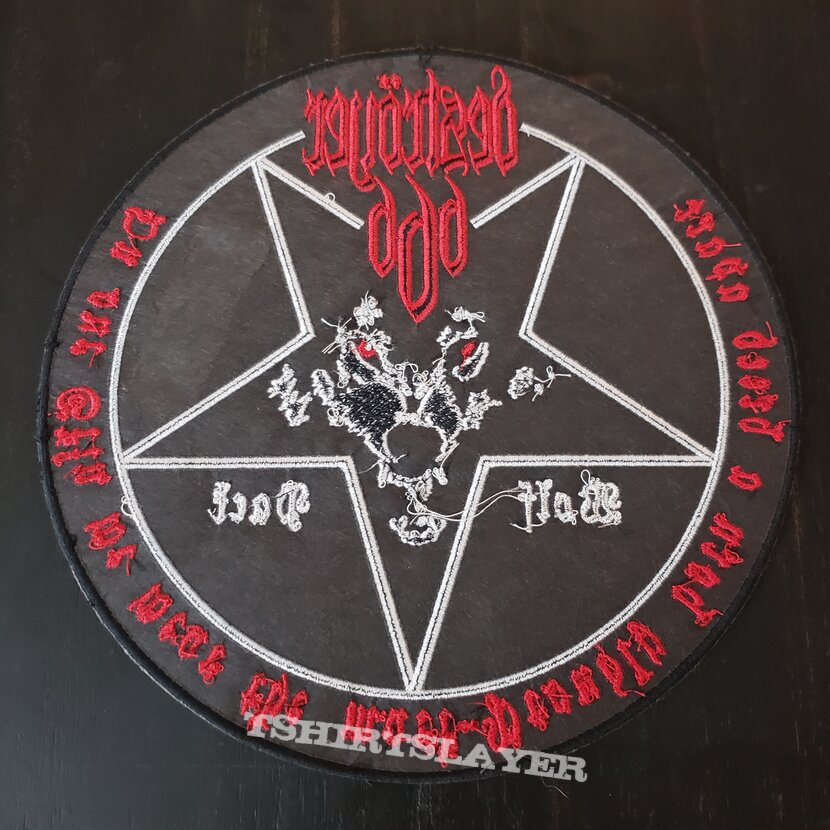 Deströyer 666 Destroyer 666 Backpatch 