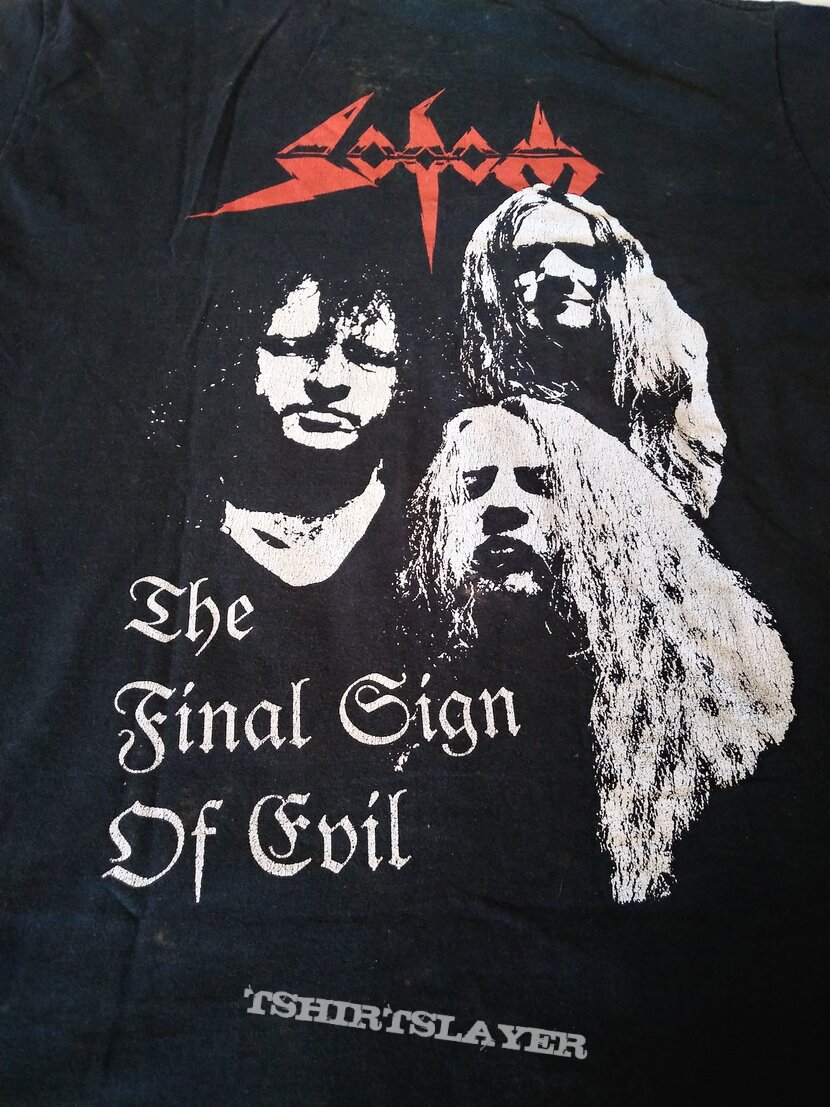 Sodom The Final Sign of Evil TS | TShirtSlayer TShirt and BattleJacket ...