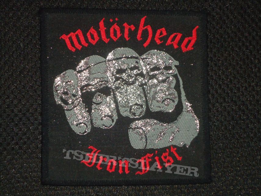 Motörhead, Motörhead - Iron Fist - Patch, Red Border Patch