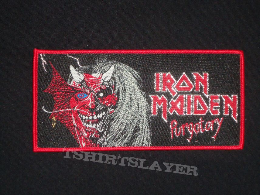 Iron Maiden - Purgatory Rectangle (Red borders)