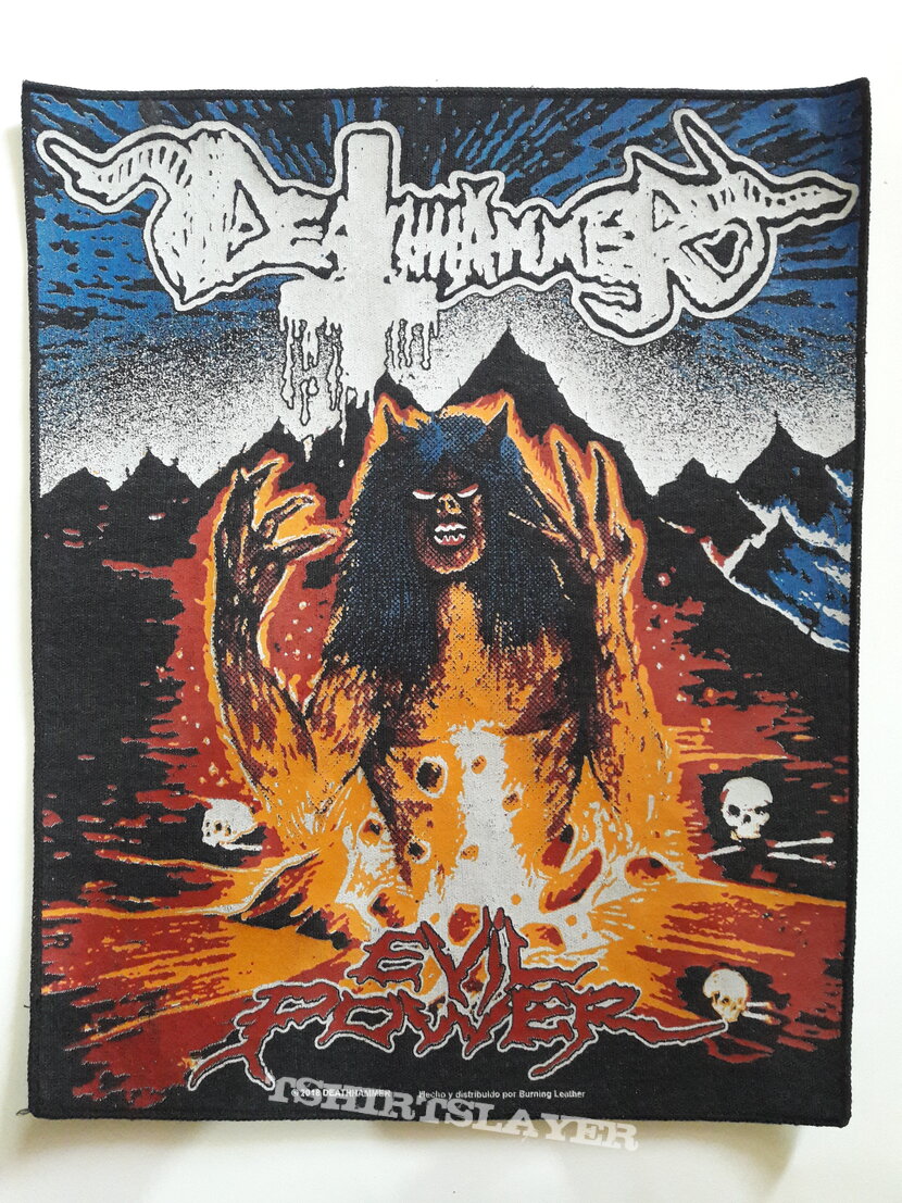 Deathhammer- Evil Power backpatch