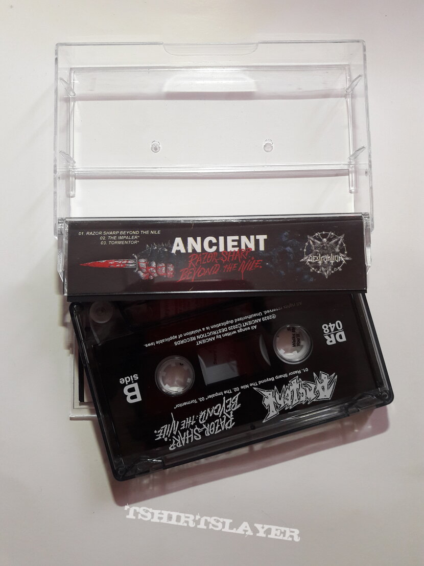Ancient- Razor Sharp Beyond The Nile cassette